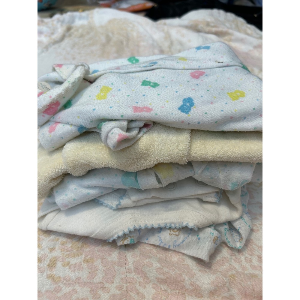 Vintage Baby Clothing Bundle Macys Sweet Expectations Bright Future NB 0-12M